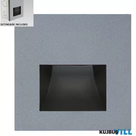 LUXERA 70417 STEP LIGHT LED SUNNY 1W/70lm 4000K ezüst