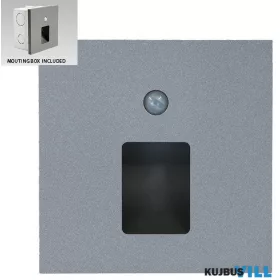 LUXERA 70422 STEP LIGHT LED VIX sensor 1W/55lm 4000K ezüst
