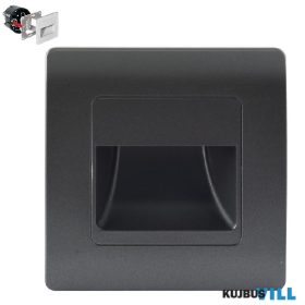 LUXERA 70438 STEP LIGHT LED 1W/95lm 4000K IP20 fekete
