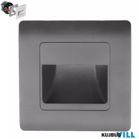   LUXERA 70439 STEP LIGHT LED 1W/95lm 4000K IP20 sötét szürke