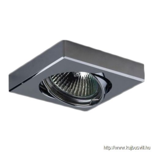 LUXERA 71003 DOWNLIGHT ELEGANT GU10/50W 8x8cm króm