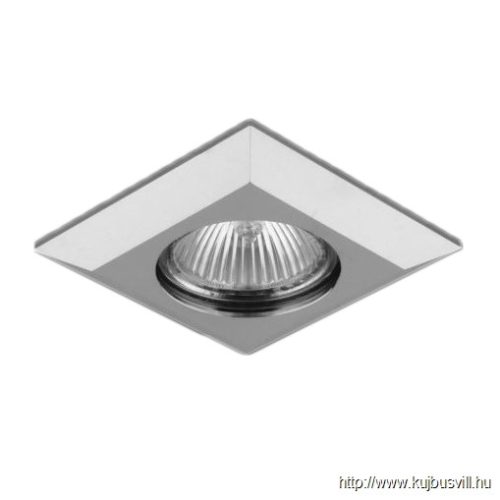 LUXERA 71022 DOWNLIGHT ELEGANT GU10/50W 8,5x8,5cm króm