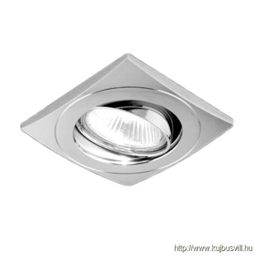 LUXERA 71028 DOWNLIGHT ELEGANT billenthető GU10/50W 8,4x8,4cm króm