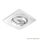 LUXERA 71030 DOWNLIGHT ELEGANT billenthető GU10/50W 8,4x8,4cm fehér