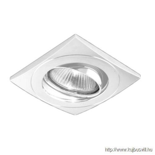 LUXERA 71030 DOWNLIGHT ELEGANT billenthető GU10/50W 8,4x8,4cm fehér