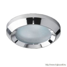 LUXERA 71043 DOWNLIGHT IP GU10/50W Ø7,4cm IP 65 króm