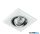 LUXERA 71064 DOWNLIGHT ELEGANT GU10/50W 9x9cm fehér/króm