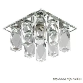 LUXERA 71075 DOWNLIGHT CRYSTALS G9/33W 9x9cm