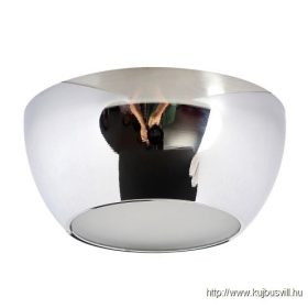   LUXERA 71086 DOWNLIGHT IP GU10/50W Ø9cm IP44 króm/frosted üveg