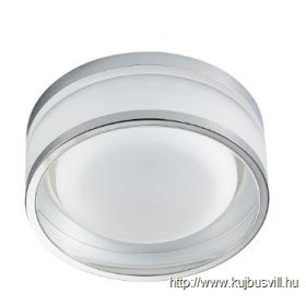   LUXERA 71102 DOWNLIGHT ELEGANT FIX SMD LED 5W/600lm 4000K 7x7cm króm