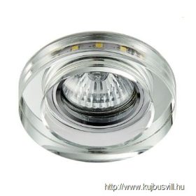 LUXERA 71104 DOWNLIGHT ELEGANT FIX GU10/50W+3W LED  9x9cm
