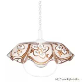 LUXERA 74197B06 LYRA ACRYL függeszték E27/60W Ø40cm