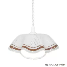 LUXERA 74197H06 LYRA ACRYL függeszték E27/60W Ø40cm