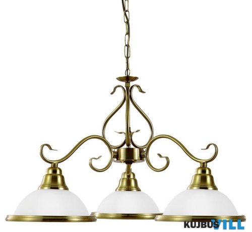 LUXERA 75361 VIOLA csillár 3xE14/40W Ø63cm antik
