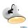 LUXERA 75473 ANDORA spotlámpa 1xE14/40W fehér/fekete