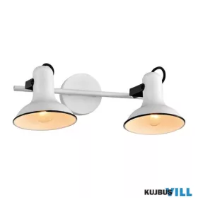LUXERA 75474 ANDORA spotlámpa 2xE14/40W fehér/fekete