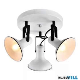 LUXERA 75475 ANDORA spotlámpa 3xE14/40W fehér/fekete
