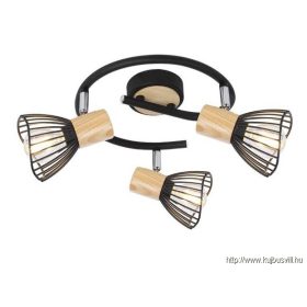 LUXERA 75557 PONY spotlámpa/3 E14/25W csiga