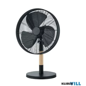   TRIO R035-32 VIKING ventilátor n/a Desk Fan Metal Wood max. 35W ↕57cm Ø35cm matt fekete