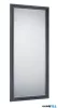LUXERA 1000202 MIA fali tükör ↔80cm ↕180cm fekete