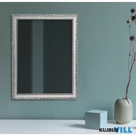   LUXERA 1060187 LORELEY fali tükör fa ↔34cm ↕45cm ezüst