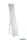LUXERA 1060301 LORELEY álló tükör fa ↔35cm ↕160cm fehér