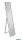 LUXERA 1060387 LORELEY álló tükör fa ↔35cm ↕160cm ezüst