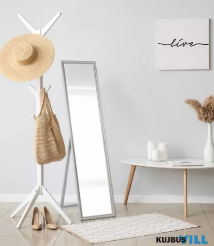 LUXERA 1060387 LORELEY álló tükör fa ↔35cm ↕160cm ezüst