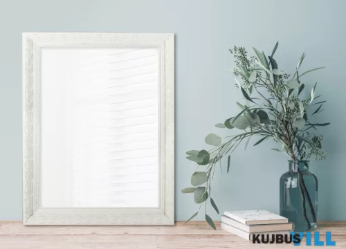 LUXERA 1070101 SONJA fali tükör ↔55cm ↕70cm fehér