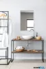 LUXERA 1080300 ROSI csiszolt fali tükör ↔50cm ↕70cm