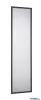 LUXERA 1310380 NADINE fali tükör ↔35cm ↕125cm fekete-arany