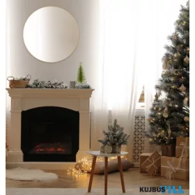 LUXERA 1430179 BRITTA fali tükör metal Ø80cm arany