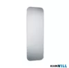 LUXERA 1430289 BRITTA fali tükör metal ↔50cm ↕150cm ezüst