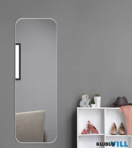 LUXERA 1430289 BRITTA fali tükör metal ↔50cm ↕150cm ezüst