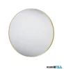 LUXERA 1430479 BRITTA fali tükör metal Ø110cm arany