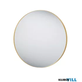 LUXERA 1430479 BRITTA fali tükör metal Ø110cm arany