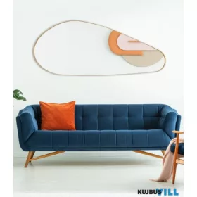   LUXERA 1430779 BRITTA fali tükör metal ↔70cm ↕170cm arany