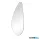 LUXERA 1430789 BRITTA fali tükör metal ↔70cm ↕170cm ezüst