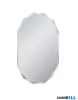 LUXERA 1450100 LIV csiszolt fali ↔50cm ↕70cm fazettás tükör