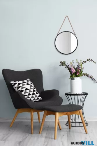 LUXERA 1490102 NINA fali tükör Ø40cm fekete