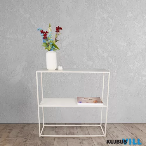 LUXERA 1550166 CHLOE konzolasztal ↔80cm ↕80cm ↗27cm homokszín