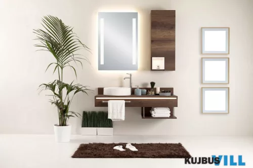 LUXERA 1590100 SENNA LED tükör 18W/2400lm 3000K/4000K IP44  ↔50cm ↕70cm