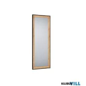   LUXERA 1610298 BIANKA fali tükör ↔50cm ↕150cm fekete-fa