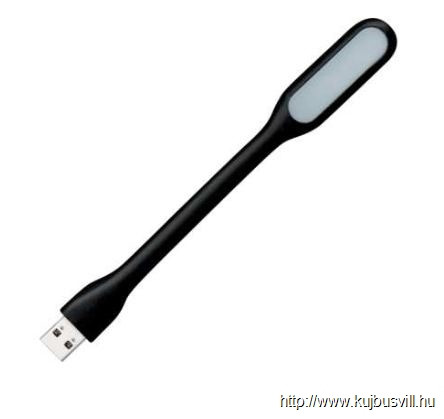 LUXERA 1622 LED USB plastic lámpa 1,2W fekete