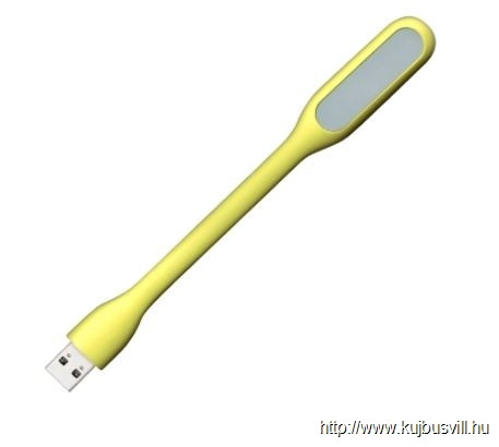 LUXERA 1624 LED USB plastic lámpa 1,2W sárga