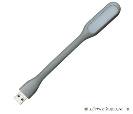 LUXERA 1629 LED USB plastic lámpa 1,2W szürke