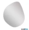 LUXERA 1710100 BELLA fali tükör ↔30cm ↕30cm fazettás tükör