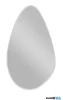 LUXERA 1710200 BELLA fali tükör ↔30cm ↕40cm fazettás tükör