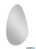 LUXERA 1710300 BELLA fali tükör ↔40cm ↕60cm fazettás tükör