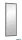 LUXERA 1900242 VIOLETTA fali tükör ↔50cm ↕150cm antracit